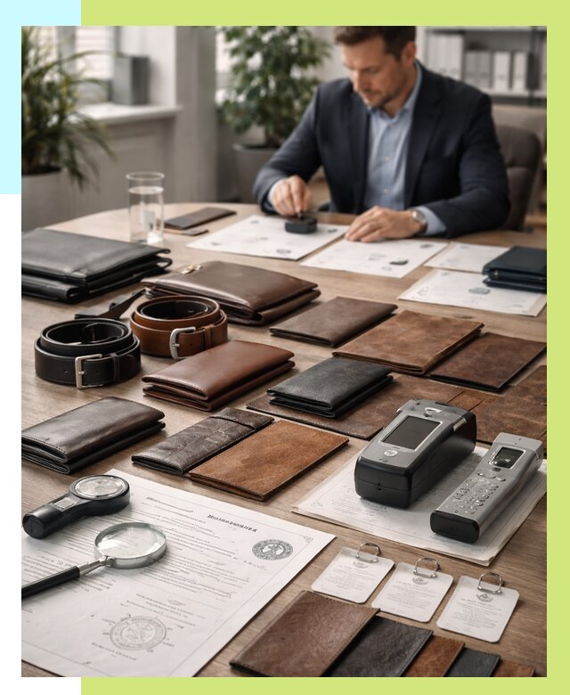 Сертификация кожаных изделий в Северске от 12474 р. | Алешин-Свк