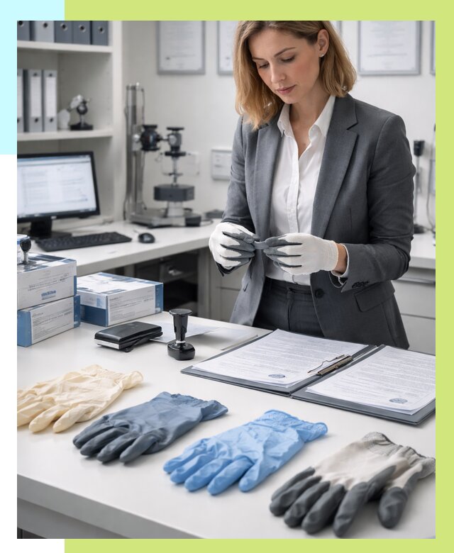 Сертификация перчаток в Северске от 8836 р. | Алешин-Свк