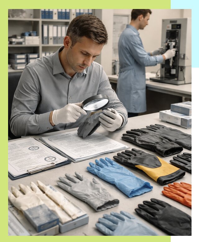 Сертификация перчаток и средств защиты продукции в Северске