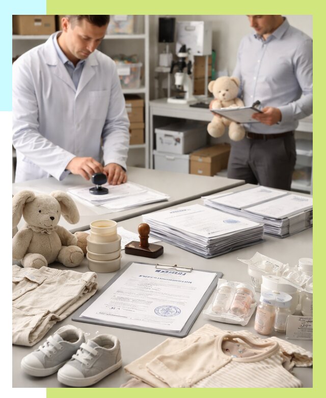 Сертификация детских товаров в Северске от 15593 р. | Алешин-Свк