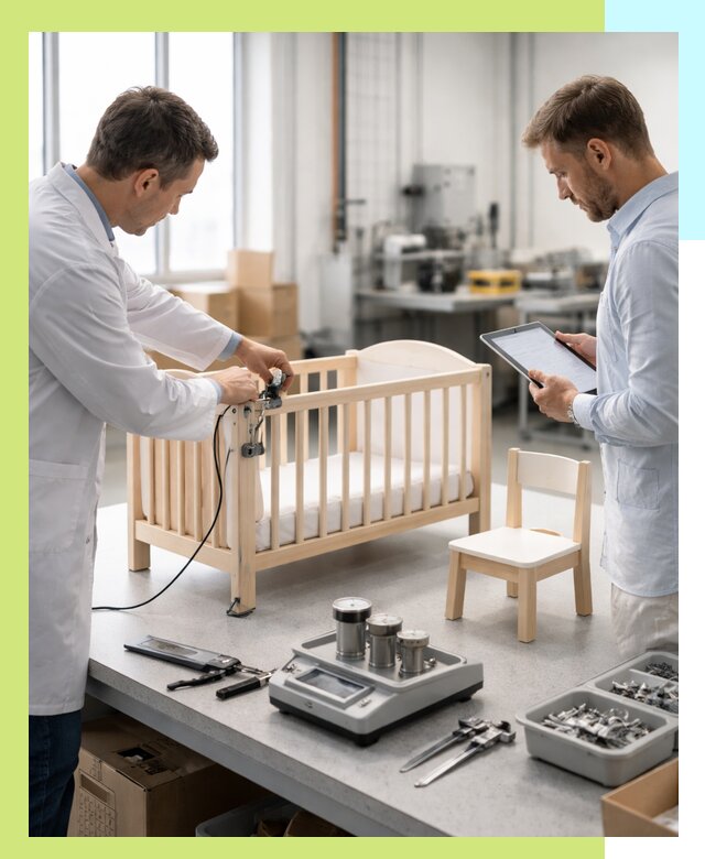 Сертификация детской мебели и проверка безопасности в Северске