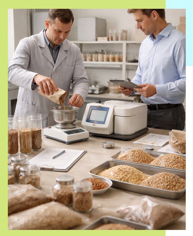 Сертификация зерна и зерновой продукции в Северске для экспорта