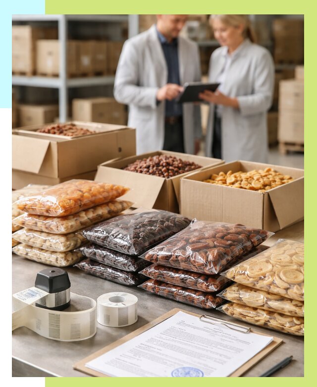 Сертификация сухофруктов в Северске от 12474 р. | Алешин-Свк под ключ