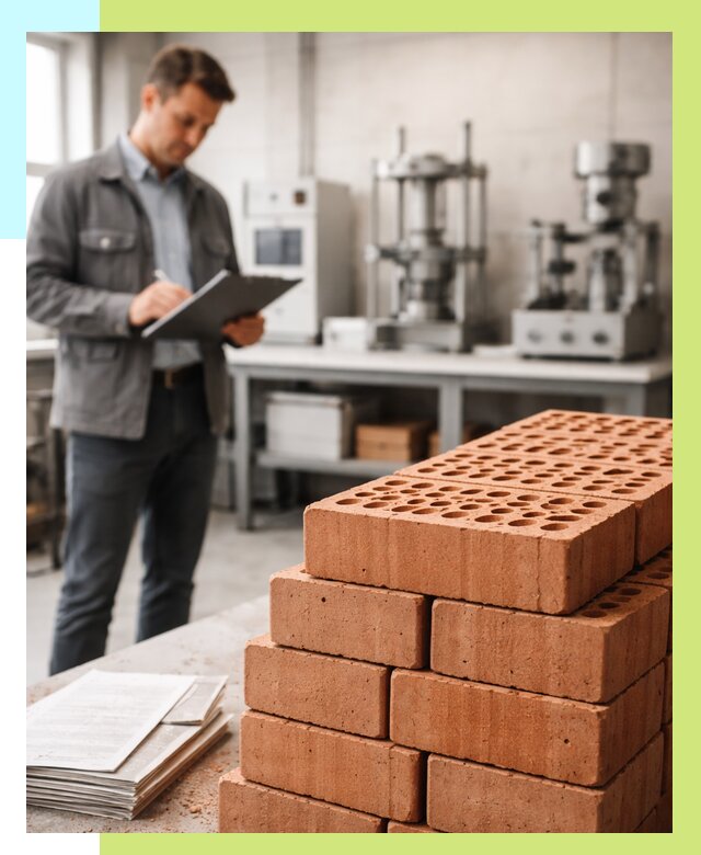 Сертификация кирпича в Северске от 15593 р. | Алешин-Свк под ключ
