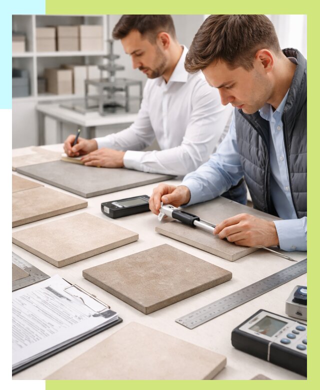 Сертификация плитки в Северске от 25988 р. | Алешин-Свк гарантия