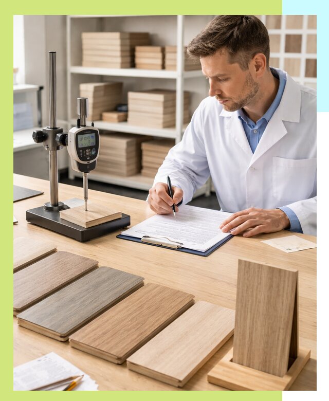 Сертификация ламината с испытаниями и оформлением документов в Северске