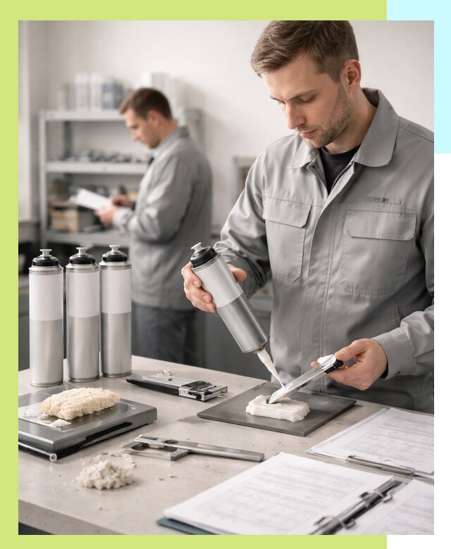 Сертификация монтажной пены и соответствие стандартам в Северске