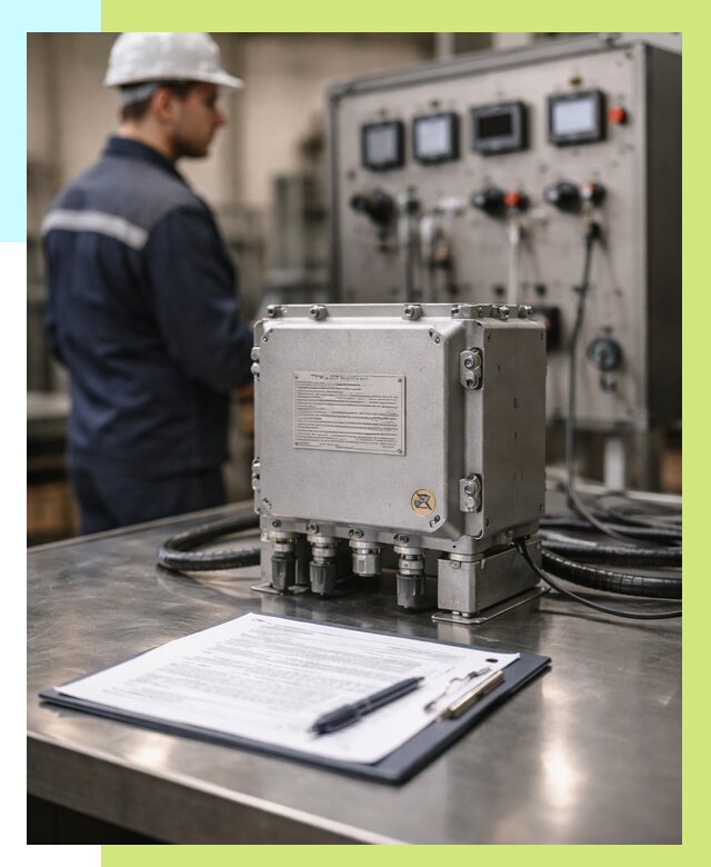 Сертификация взрывозащищенного оборудования в Северске от 36383 р. | Алешин-Свк