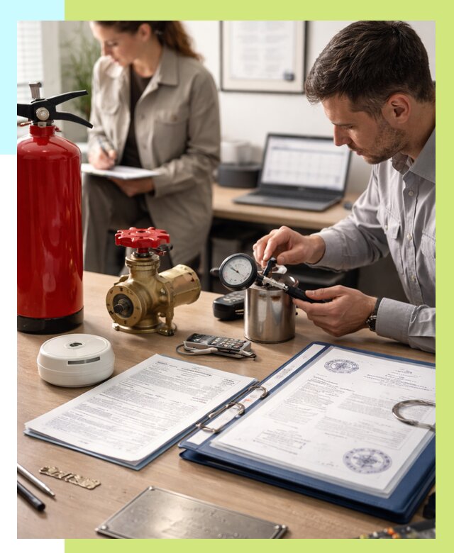 Сертификация пожарного оборудования в Северске от 15593 р.|Алешин-Свк