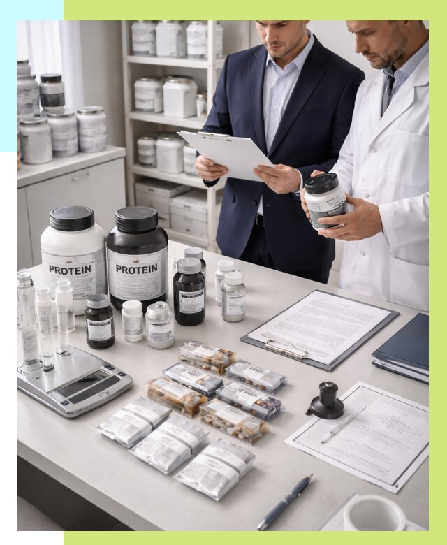 Сертификация спортивного питания в Северске от 15593 р., Алешин-Свк