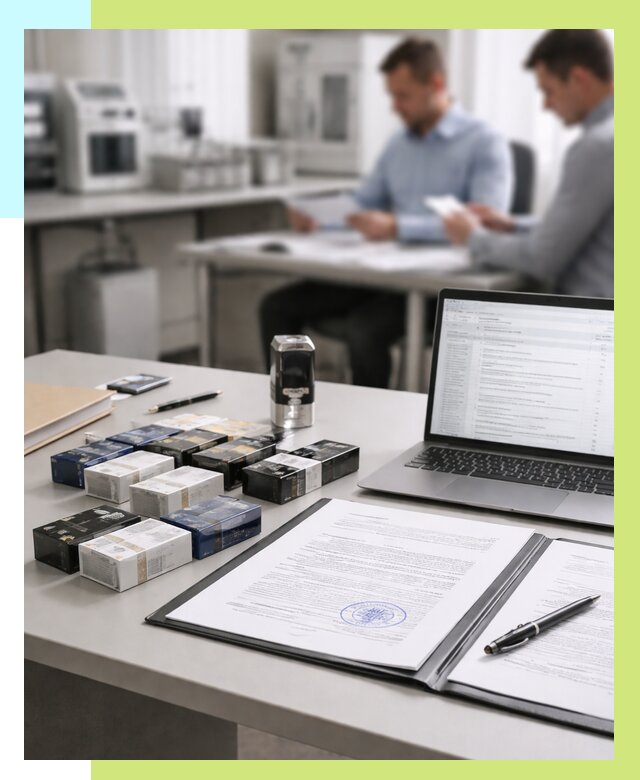 Сертификация сигарет под ключ в Северске от 46778 р. | Алешин-Свк