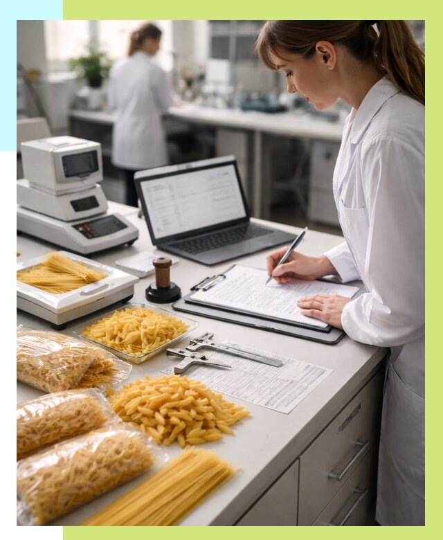 Сертификация макаронных изделий в Северске от 15593 р. | Алешин-Свк