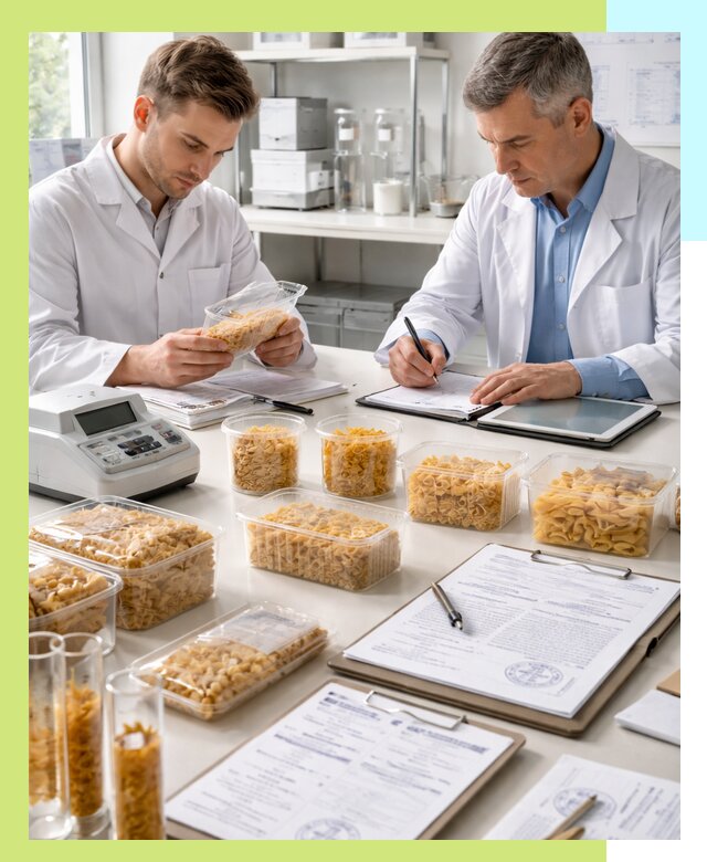 Сертификация макаронных изделий и технологической документации в Северске