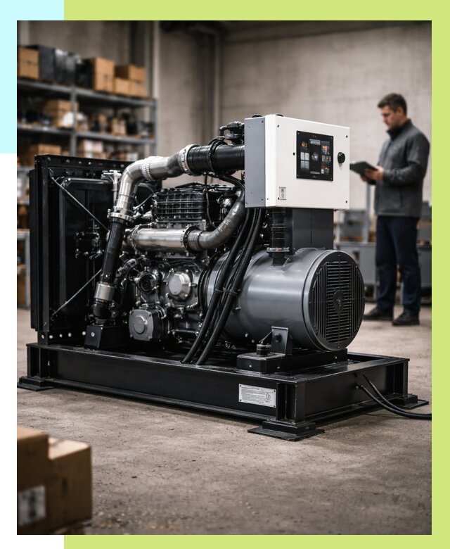 Сертификация дизель генераторов в Северске от 15593 р. | Алешин-Свк