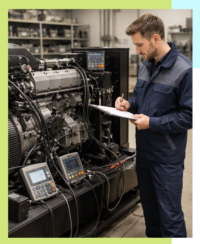 Сертификация дизельных генераторов и их оборудования в Северске