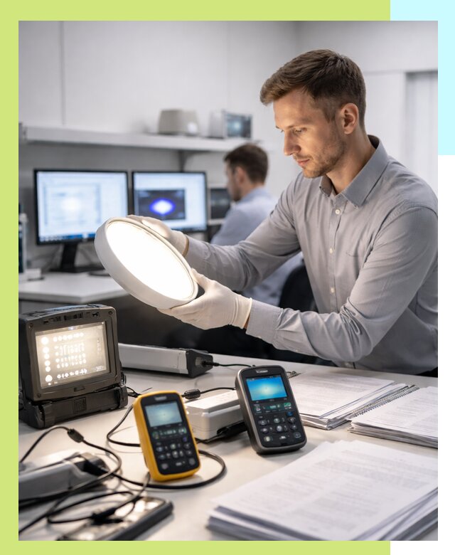 Сертификация светильников в Северске: испытания и оформление