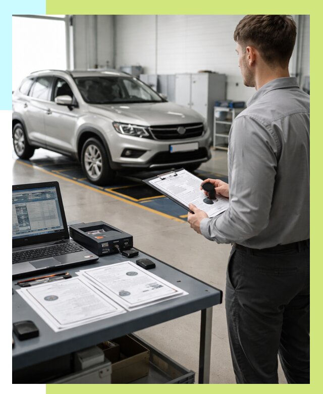 Сертификация транспортных средств в Северске от 12474 р. | Алешин-Свк