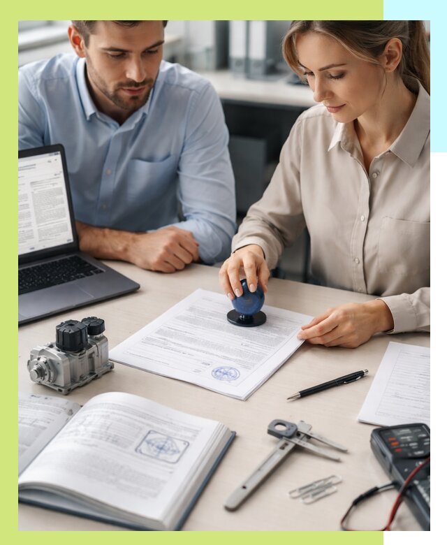 Выдача паспорта изделия и техническая экспертиза продукции в Северске