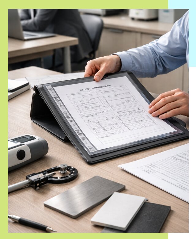 Оформление паспорта материала для продукции в Северске