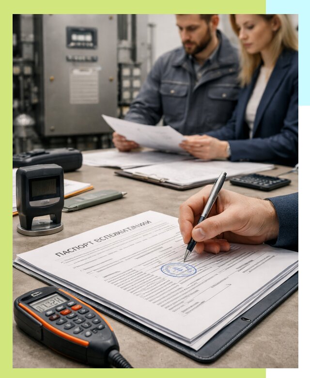 Оформление паспорта эксплуатации оборудования в Северске