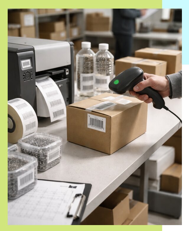 Штрихкодирование продукции и маркировка для продажи в Северске