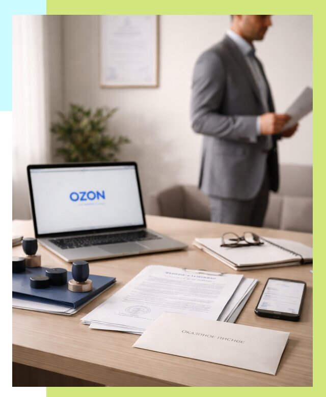 Отказное письмо для Ozon в Северске от 3638 р. | Алешин-Свк