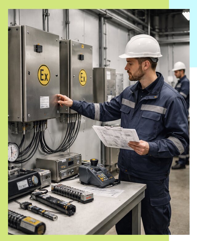 Сертификат взрывозащиты промышленного оборудования в Северске