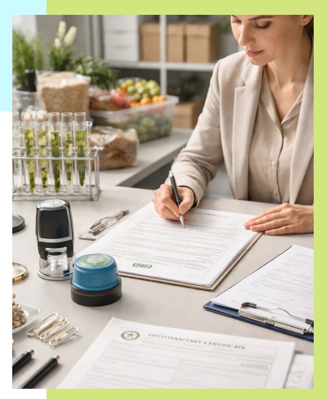 Фитосанитарный сертификат оформить в Северске от 4678 р. | Алешин-Свк