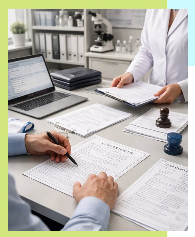 Оформление сертификата GMP в Северске для фармпроизводства