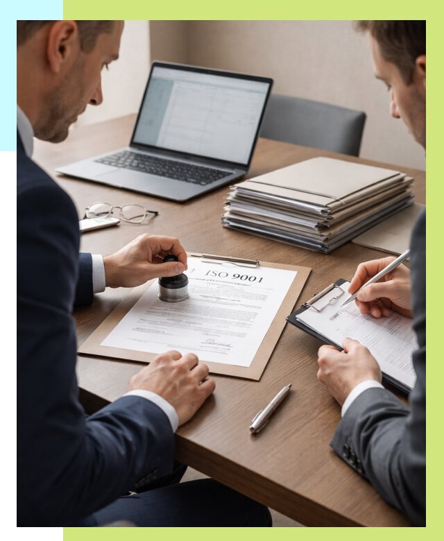 Сертификат ISO 9001 в Северске купить от 83160 р. | Алешин-Свк