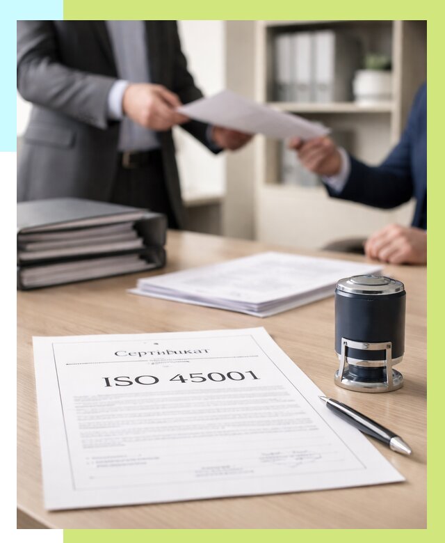 Сертификат ISO 45001 в Северске под ключ от 46778 р. | Алешин-Свк