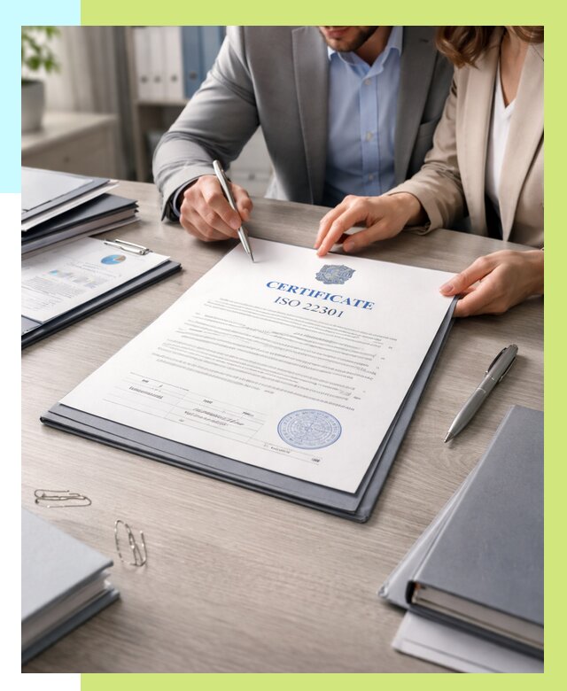 Сертификат ISO 22301 в Северске от 46778 р. | Алешин-Свк срочно