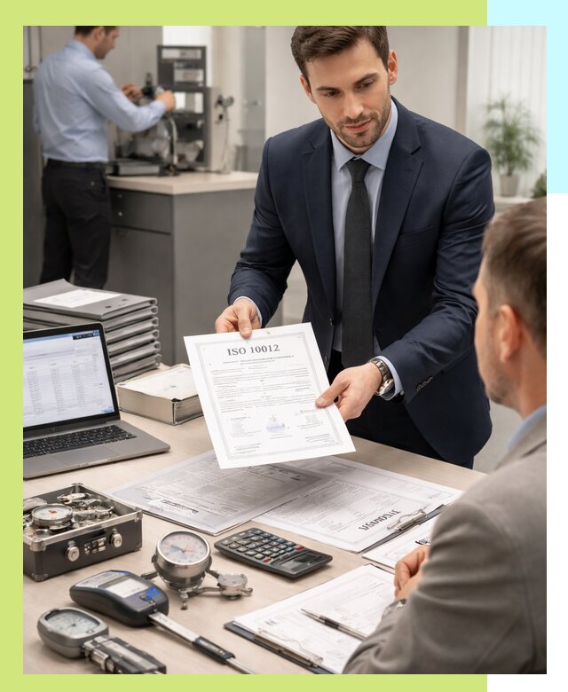 Выдача сертификата ISO 10012 по требованиям метрологии в Северске