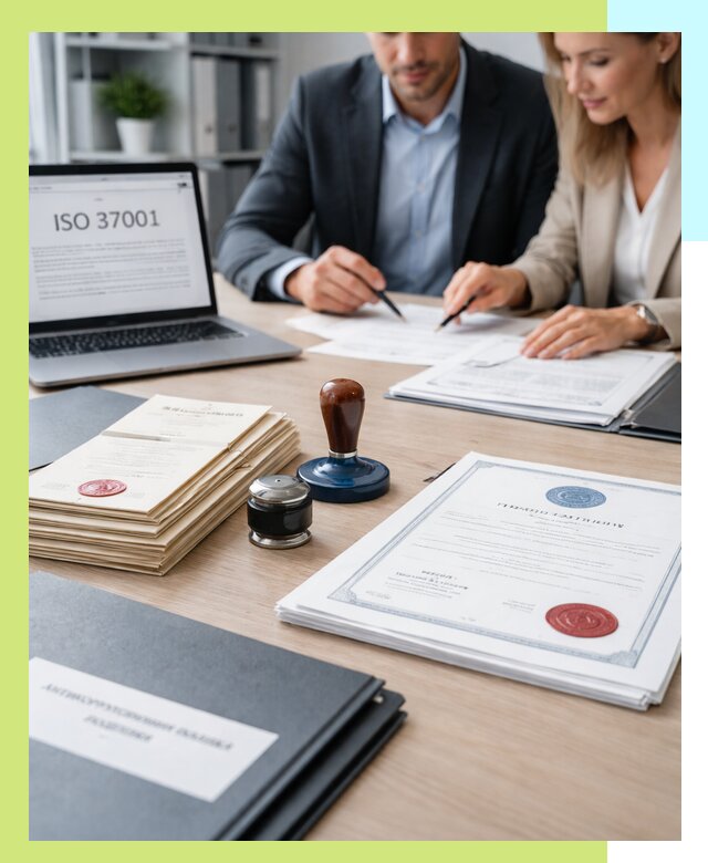 Получение сертификата ISO 37001 по системе борьбы с коррупцией в Северске