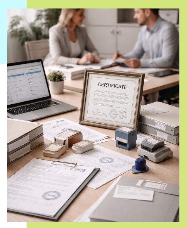 Сертификация компании в Северске от 46778 р. | Алешин-Свк — заказ